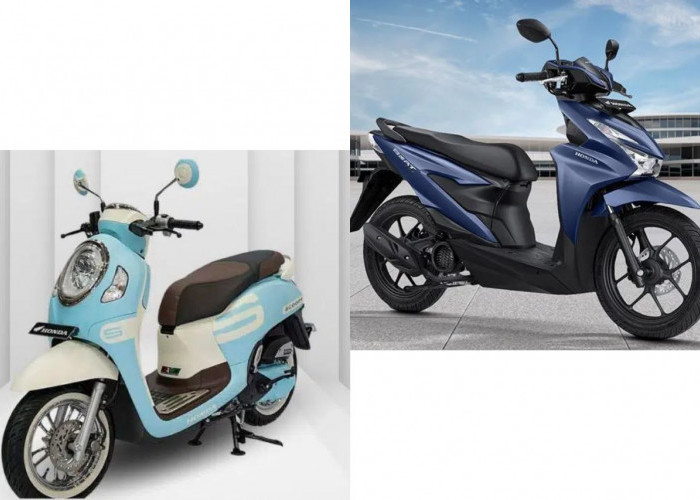 Antara Motor Matic Honda Scoopy vs Honda BeAt , Bagusan yang Mana ?