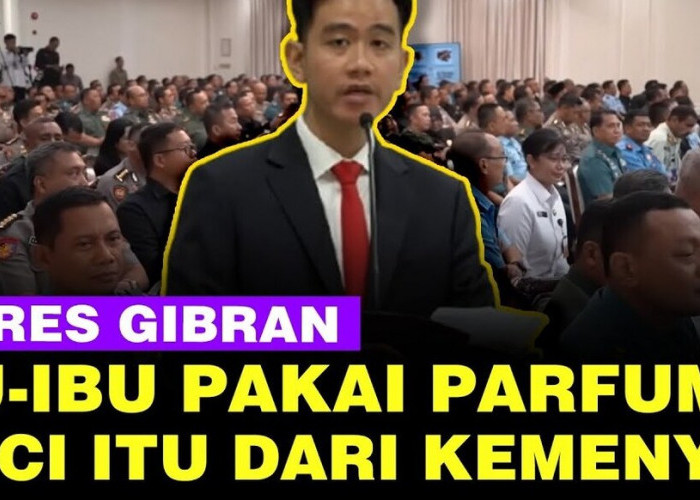 Wapres Gibran Bongkar Bahan Rahasia Parfum Mewah yang  Ternyata dari Kemenyan!