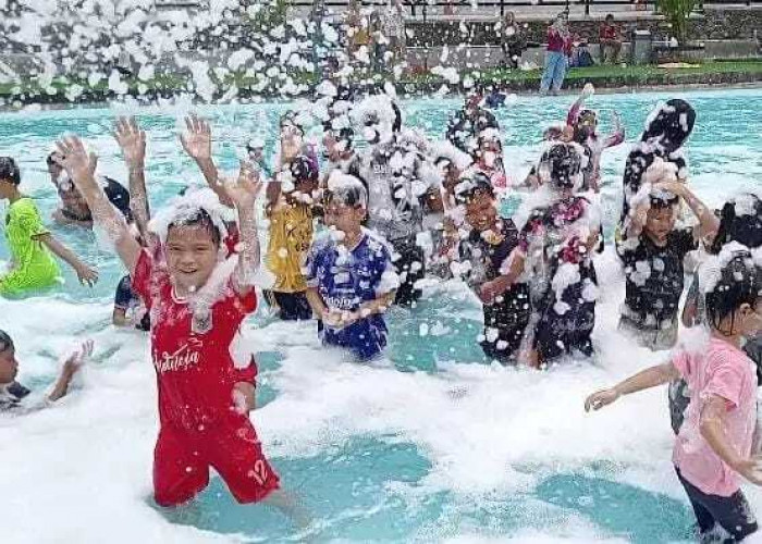 Kolam Busa Jadi Primadona, Wisata Desa Karangjambe Tembus 1.500 Pengunjung per Pekan