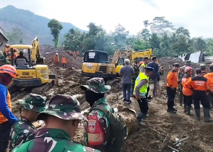 Hari Kelima Pencarian Korban Longsor Situkung Banjarnegra, Tim Gabungan Kerahkan 700 Personel 