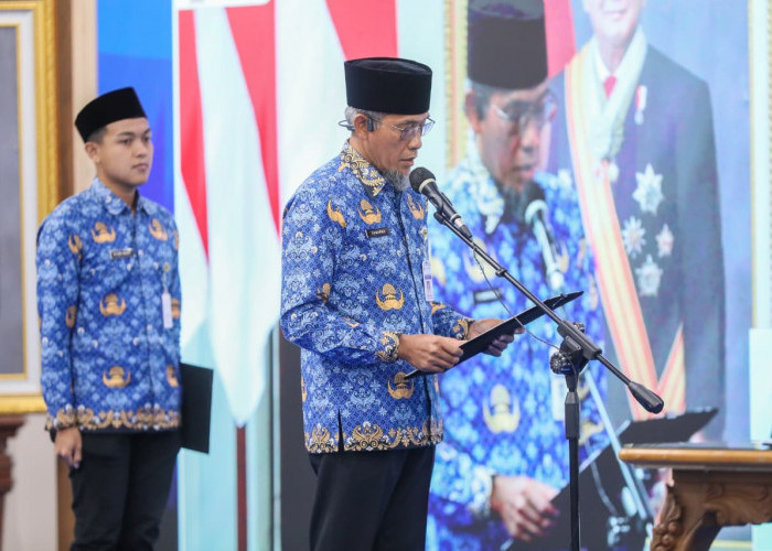 Lantik Pejabat Baru, Sekda Jateng Tekankan Integritas