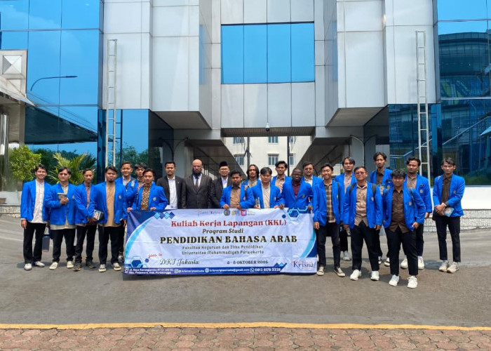 Perluas Wawasan Bahasa Arab, 32 Mahasiswa PBA UMP Kunjungi LIPIA Jakarta