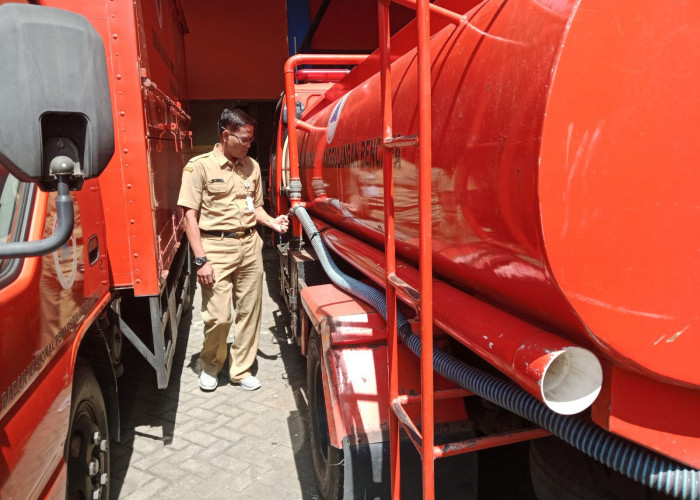 Hadapi Kemarau Kering, BPBD Cilacap Siapkan Tiga Armada Mobil Tangki Air Bersih