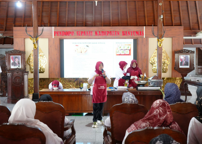 Kabupaten Banyumas Dapat Acungan Jempol dari Stafsus Kemenko Bidang Pangan