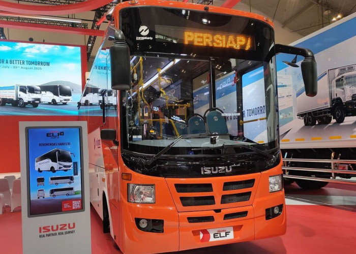 Spesifikasi Isuzu ELF NQR 71, Bus Minitrans yang Unjuk Gigi di GIIAS 2025