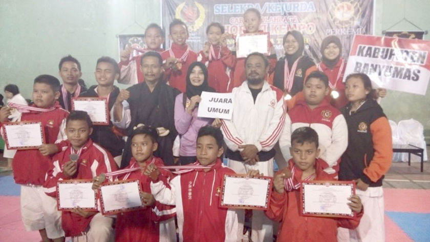 Seleksi Daerah Shorinji Kempo, Banyumas Keluar Sebagai Juara Umum