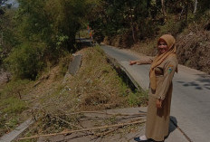 Warga Khawatirkan Longsor  Susulan Perparah Kerusakan Ruas Jalan Karanggayam-Kebakalan