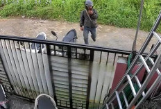 Percobaan Curanmor Terekam CCTV di Sumbang Banyumas, Pelaku Rusak Kunci Motor