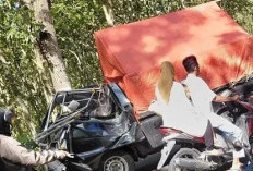 Kecelakaan Beruntun di Kawunganten Cilacap, Satu Meninggal dan Empat Luka-Luka