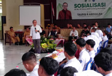 Taufiq R Abdullah Sebut Peredaran Narkoba Meresahkan, 300 Pelajar Purbalingga Dapat Edukasi UU Narkotika