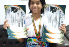 Siswi SMPN 2 Kesugihan Borong Enam Prestasi Renang 