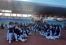 Gita Surya Putra SMP Mutu Plus Cilacap Juara Umum Cilacap Drumband Competition 2026