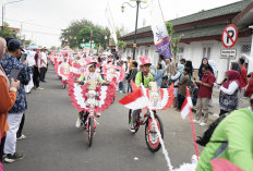 1.664 Peserta Ikuti Karnaval Sepeda Hias, dari Pelajar hingga Komunitas