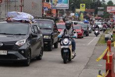 Arus Tersendat Arah Bumiayu. Ajibarang Padat Saat Balik