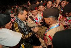 Kunjungi Kontingen Kwarda Jateng di Jamnas XII, Ahmad Luthfi: Pramuka Mencetak Calon Pemimpin Masa Depan