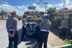 Masih Beroperasi di Jalan Raya, Satlantas Polresta Cilacap Tertibkan Odong-Odong 