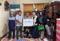 BPJS Ketenagakerjaan Purwokerto Serahkan Santunan di Pancasan