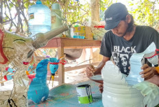 55 Pot Karakter Hiasi Kampung, Warga Sulap Galon Bekas di Banyumas