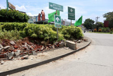 Bundaran Andhang Pangrenan Empat Kali Ditabrak, DLH Siapkan Kajian dan Rambu Peringatan