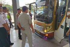 Rampcheck Bus Temukan Lampu Mati dan Wiper Bermasalah, Cek Kelaikan Armada di Terminal Bulupitu Purwokerto