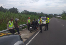Diduga Jadi Lokasi Balap Liar, Polisi Bubarkan Puluhan Remaja di Jalan Bojong–Serayu Larangan Purbalingga