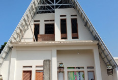 Warga Tambak Banyumas Bangun A-Frame House di Sawah, Terinspirasi Vila Dieng, Rumah Segitiga Curi Perhatian
