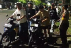 Aksi Balap Liar di Cilacap Digagalkan! Puluhan Motor dan Remaja Diamankan Polisi