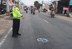 Niat Menyalip Berujung Maut, Dua Motor Tabrakan di Jalan A Yani Adipala Cilacap