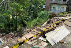 Sungai Lukulo Kebumen Longsor, Satu Bangunan Hilang