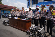 210 Kendaraan Berknalpot Brong Ditilang di Banyumas