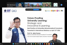 Rektor UMP Jadi Pembicara Internasional, Dorong Transformasi e-Learning Perguruan Tinggi
