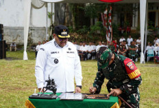 TMMD Sengkuyung Tahap I di Tunjungmuli Purbalingga Selesai, Jalan Baru 600 Meter Sambungkan Dua Dusun