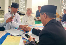 Warga Binaan Lapas Cilacap Langsungkan Akad Nikah di Balik Bui