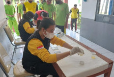 Tes Urine Perdana, Petugas dan WBP Lapas Kumbang Nusakambangan Negatif Narkoba