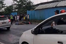 Tabrak Lari di Banyumas , Pengendara Tewas di TKP  Motor Ditabrak Truk Box dari Belakang, Polisi Buru Pelaku