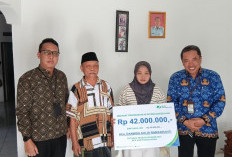 Petugas Sensus Ekonomi 2026 Meninggal Dunia, BPJS Ketenagakerjaan Purbalingga Serahkan Santunan Rp42 Juta