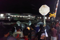 KA Gajayana Vs Tronton di Kutowinangun Kebumen, Satu Orang Meninggal