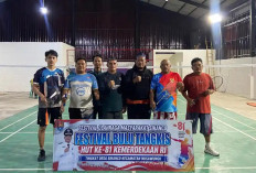 Viral! Gedung Kopdes Merah Putih di Sikanco Cilacap Jadi Lapangan Badminton, Pemdes: Hanya Sementara