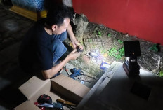 77 Lampu Taman Mati di Koridor Jalan Mruyung-Pungkuran Banyumas Kota Lama