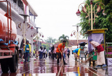 KORPRI Kebumen Gelar Jumat Bersih di Alun-Alun Kebumen
