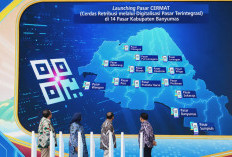 14 Pasar Banyumas Menuju Digital, Retribusi Pedagang Dialihkan ke Sistem QRIS