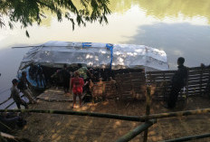 Penyeberangan Perahu Dadakan Bertambah, Imbas Penutupan Jembatan Serayu Banyumas