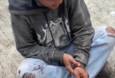 Kabur Tak Bayar Bensin dan Rokok, Pria Tabrak Tiang, Aksi di Warung Karanglo Cilongok Berakhir Damai