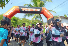 Halal Bihalal, Anggota HIPMI Kebumen Diajak Lari di Pegunungan