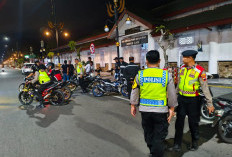 Patroli dan Razia Dini Hari di Wilayah Kota Cilacap, Diamankan 19 Motor