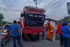 Truk Damkar Banyumas Ikut Tumbang, Empat Kebakaran Sehari, Selang Radiator Jebol