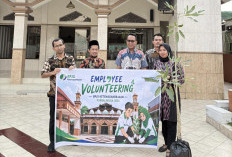 Peringati Hari Lingkungan Hidup 2026, BPJS Ketenagakerjaan Purbalingga Tanam Pohon di Masjid Soleman