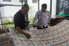 Pembinaan Kemandirian WBP Dioptimalkan, Lapas Purwokerto Kembangkan Batik
