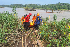 Hanyut Tiga Hari Ditemukan di Sungai Serayu Kebasen Banyumas, Jasad Pemuda Mandiraja Teridentifikasi