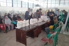 40 Ton Beras CPP Cair di Karangnanas Banyumas, Balai Desa Tak Lagi Menampung